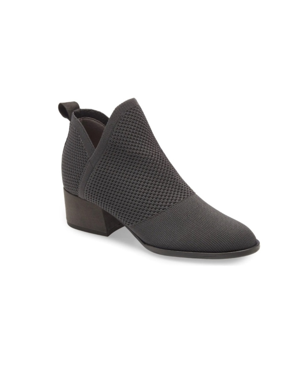 EILEEN FISHER Clever Knit Bootie Grey (Graphite) size 6.5 like new